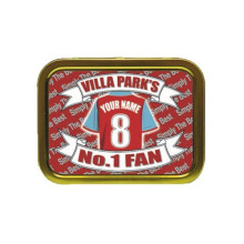 Personalised Aston Villa Tobacco Tin Gift & Smoking Products