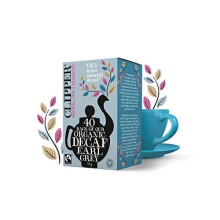 Clipper Organic Fair Trade Decaf Earl Grey Tea 40 Bags
