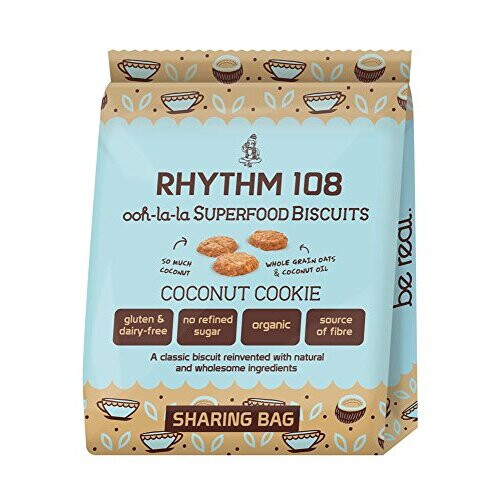 Rhythm 108 Ooh-la-la Tea Biscuit Coconut Cookie Sharing Bag