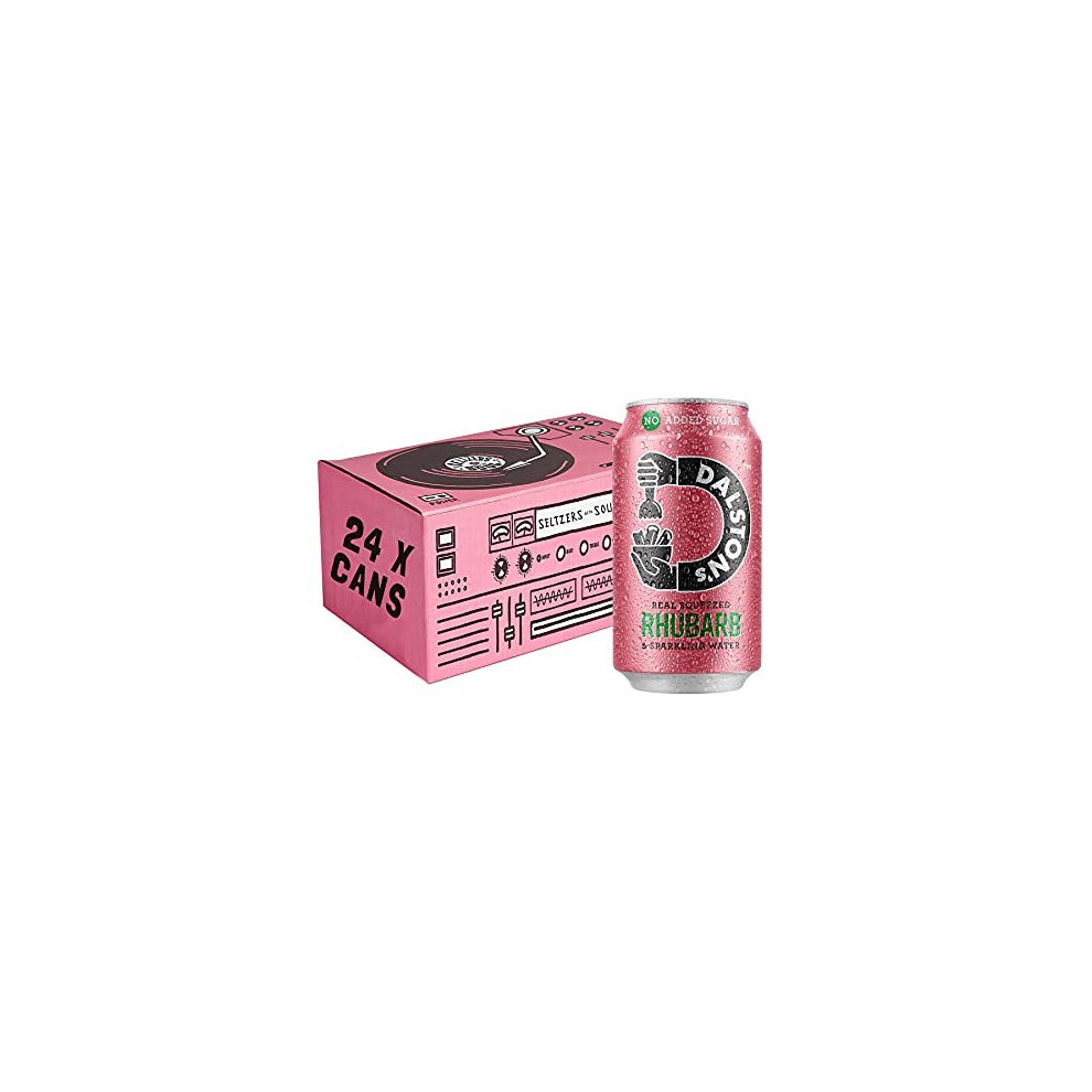 Dalstons Fizzy Rhubarb 330ml (Pack of 24) 
