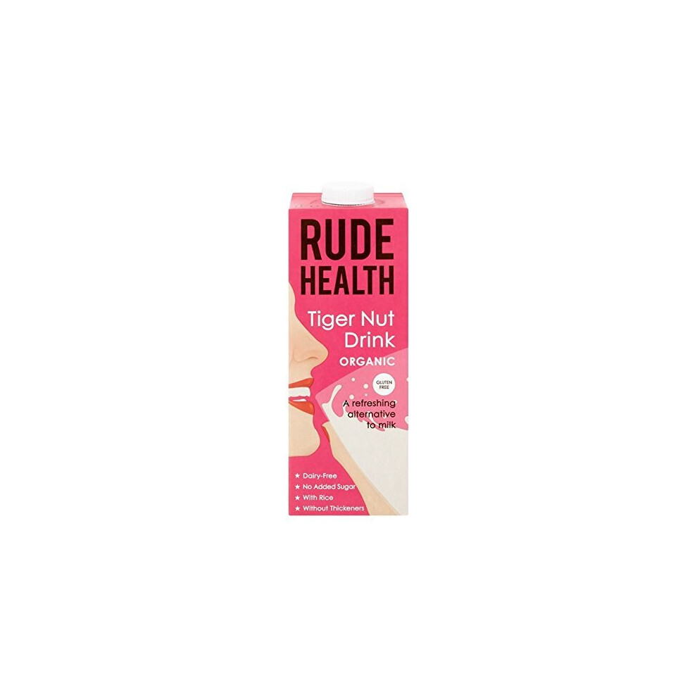 Rude Health Organic Tiger Nut Drink 1000ml (Pack of 6)