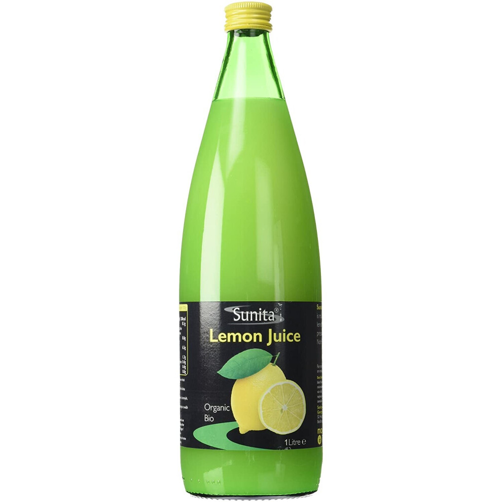 Sunita Organic Lemon Juice 1Ltr