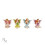 Glen Whispers (Pack Of 4) Fairy Figures 1