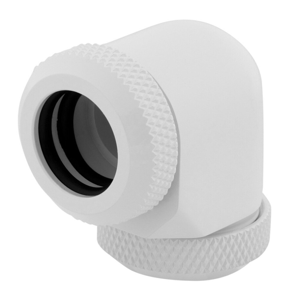 Corsair XF Hardline 90 Angled 12mm White Fitting - Twin Pack (CX-9052027-WW)