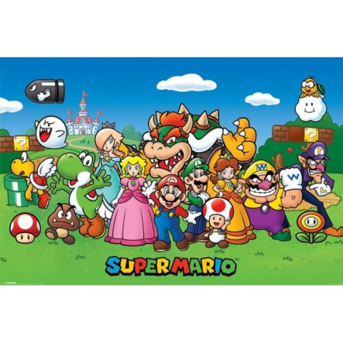 Super Mario Super Mario Characters Maxi Poster