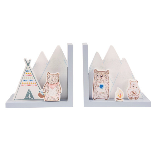 Sass & Belle Bear Camp Bookends