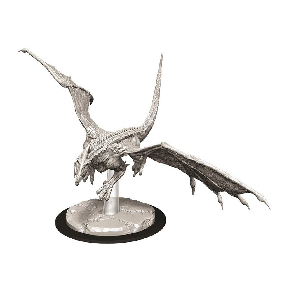 Dungeons & Dragons Nolzur's Marvelous Unpainted Miniatures - Young White Dragon