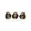 Three Wise Chimps Monkey Statues 1