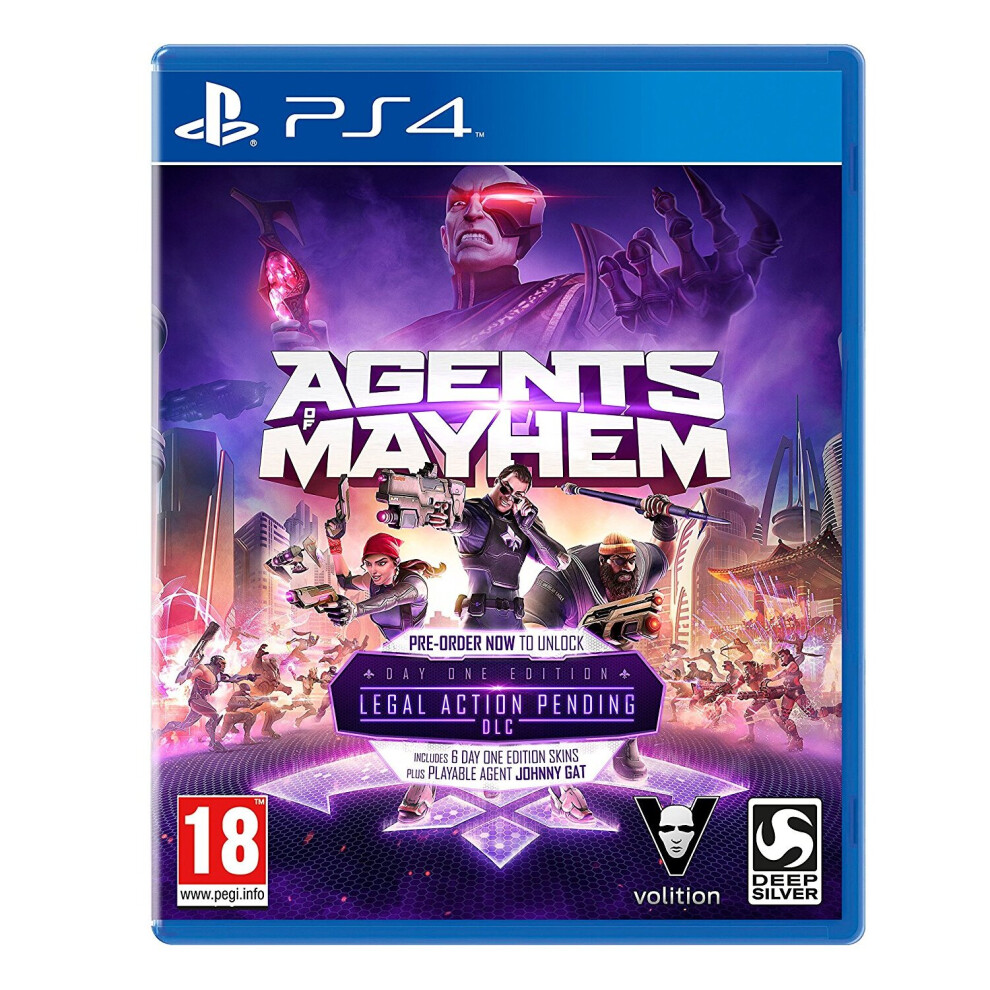 Agents Of Mayhem Day One Edition Ps4 Game 4020628784591