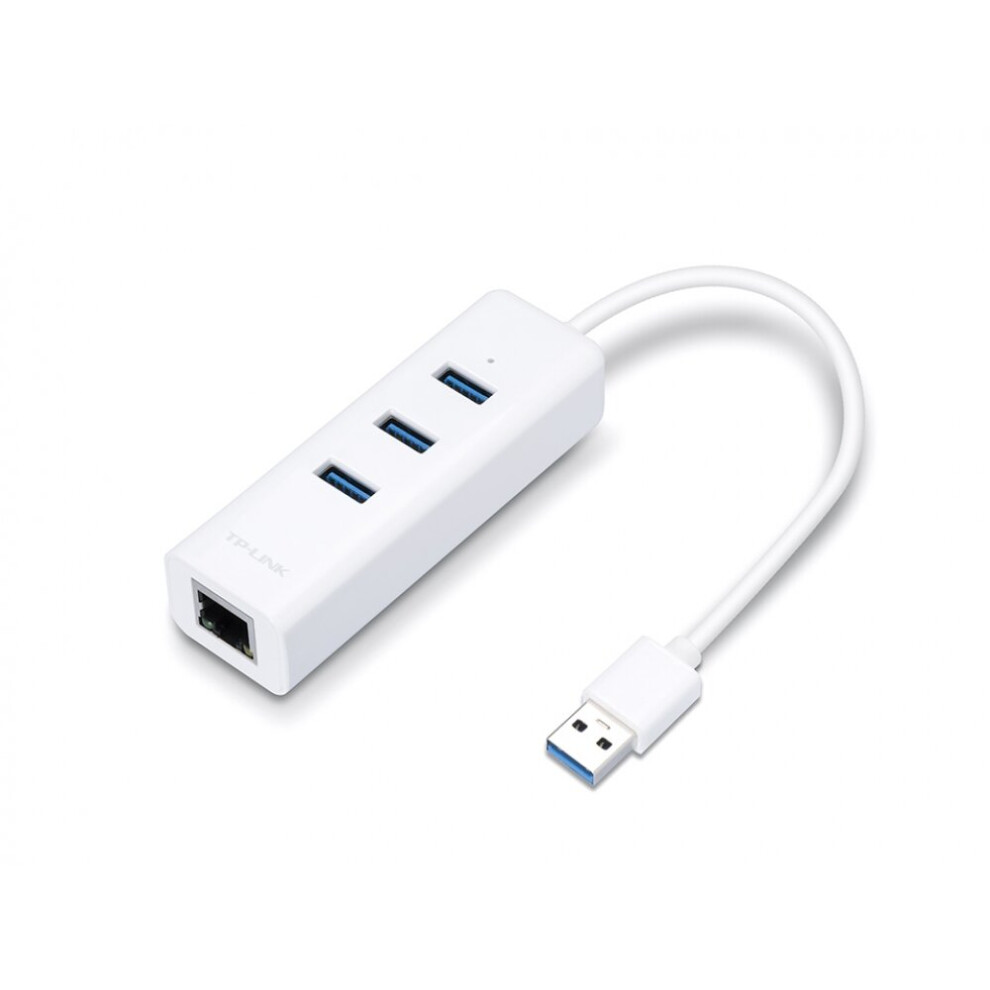 Tp-Link Ue330 Usb 3.0 (3.1 Gen 1) Type-A 1000Mbit/S Interface Hub White