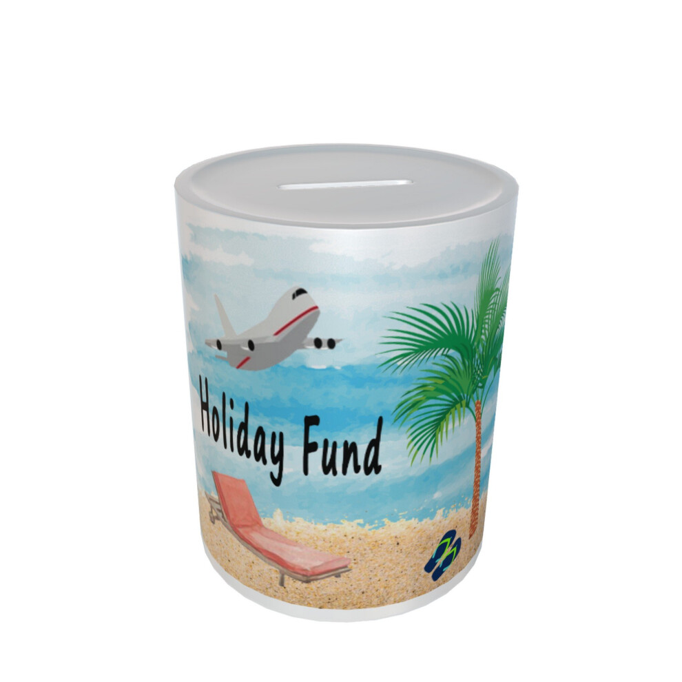 Holiday Fund Ceramic Money Savings Box Gift