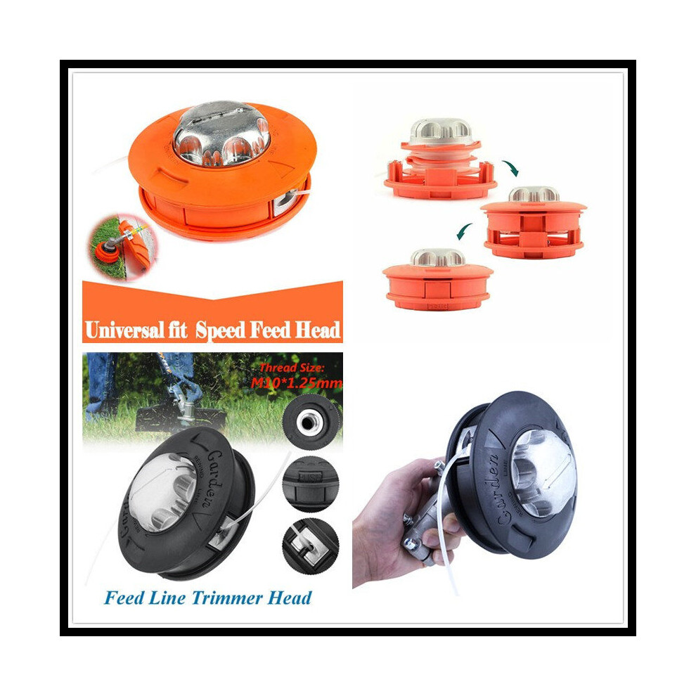 Universal Cutter Trimmer Head Strimmer Grass Bump Feed Spool Brush Lawnmower