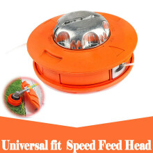 (Orange) Universal Cutter Trimmer Head Strimmer Grass Bump Feed Spool Brush Lawnmower