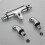 Thermostatic Bath Shower Mixer Valve Deck Mounted with Legs 7