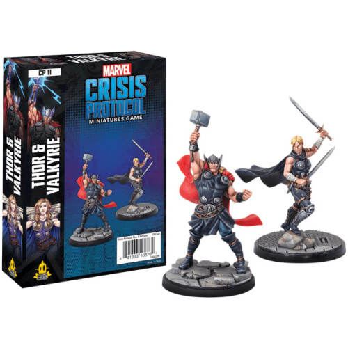 Marvel Marvel Crisis Protocol: Thor and Valkyrie - Board Game