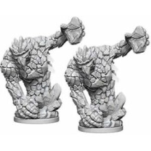 NECA WZK73357 Pathfinder Głębokie cięcia Fala 5 Niepomalowane miniatury Średni żywiołak ziemi