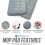 Microfibre Flat Mop Pads Head Replacement Refills Floor Cleaning 5