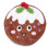 Aroma Home Mini Flat Hottie Christmas Pudding Microwave Hand Warmer 1