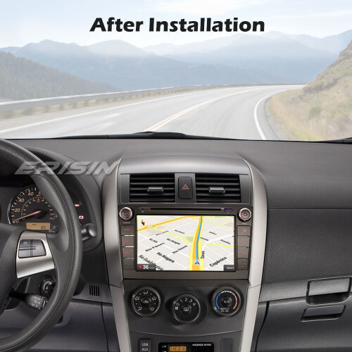 8" 8-Core Android 11.0 CarPlay DSP Car Stereo DAB+ Sat Nav Bluetooth WiFi Toyota COROLLA E140 E150 2