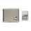Jack Russell polished chrome cigarette case and stormproof petrol lighter 1