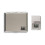 Three wise monkeys polished chrome cigarette case and stormproof petrol lighter 1