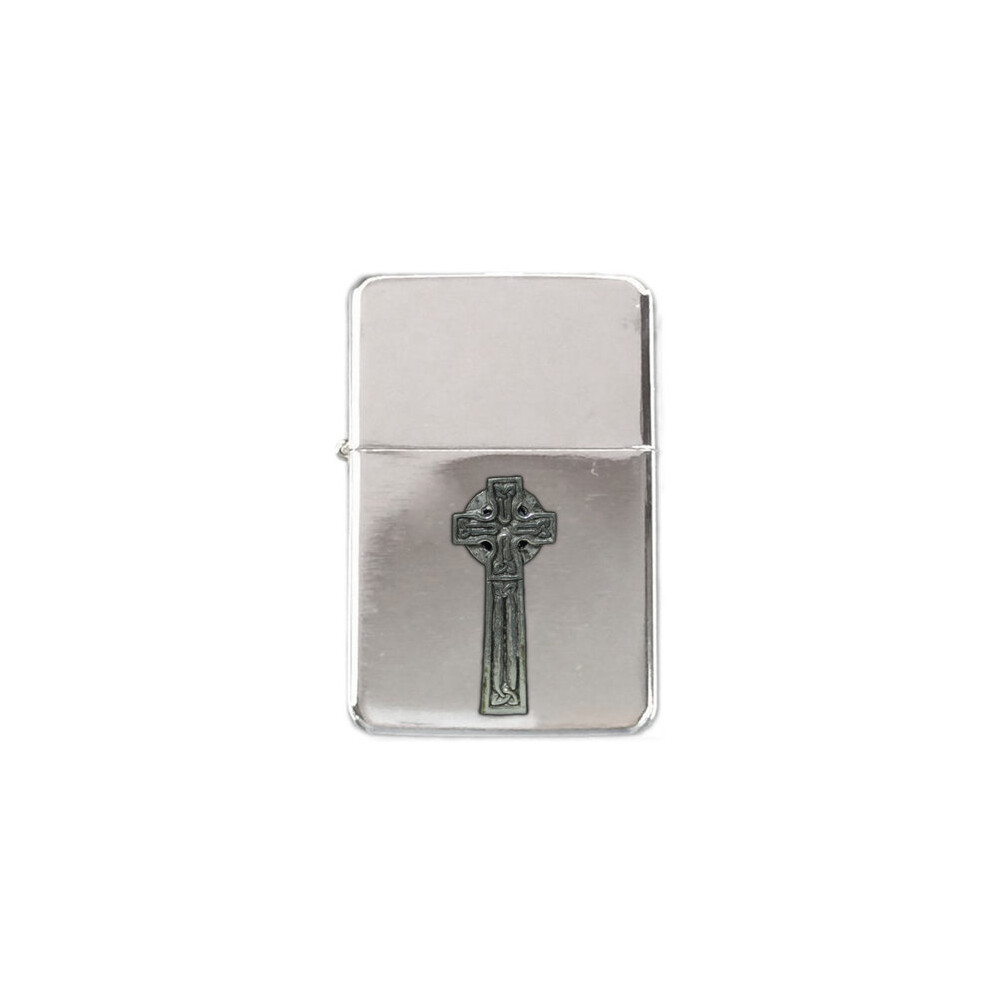 Knight Celtic Cross Stormproof Petrol Lighter