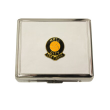 Hull City football club contact lens case accessories and mirror