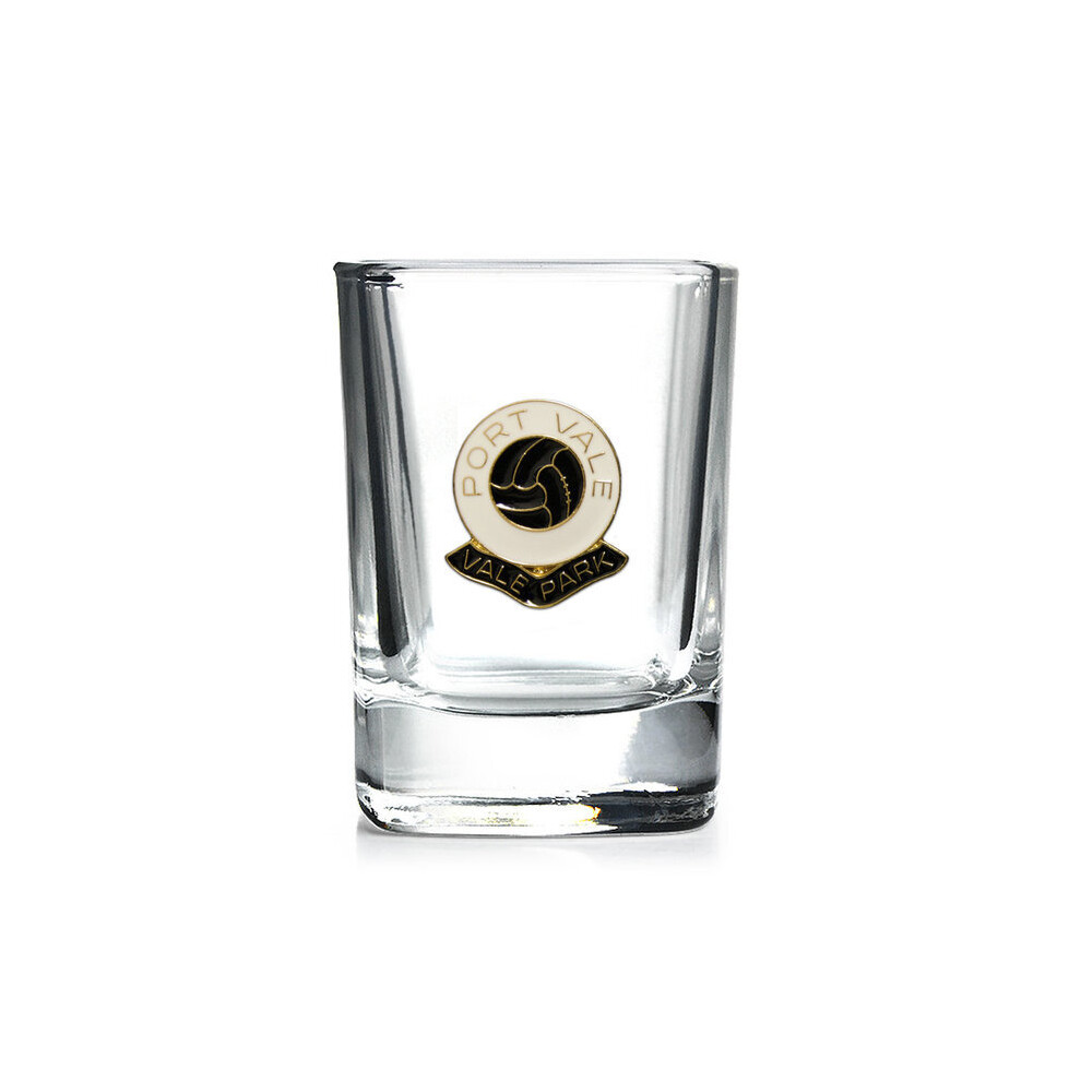 Knight Port Vale Football Club Shot Glass