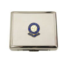 Stockport County football club contact lens case accessories and mirror