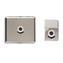 Tottenham Hotspur football club lighter cigarette case gift set