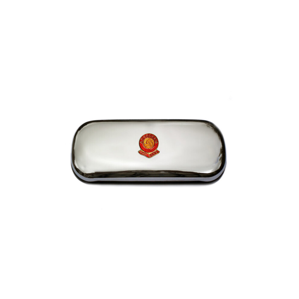 Knight Aberdeen Football Club Polished Chrome Glasses Case