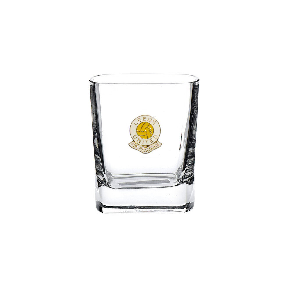 Leeds United football club mixer glass