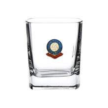 Oldham Athletic football club mixer glass