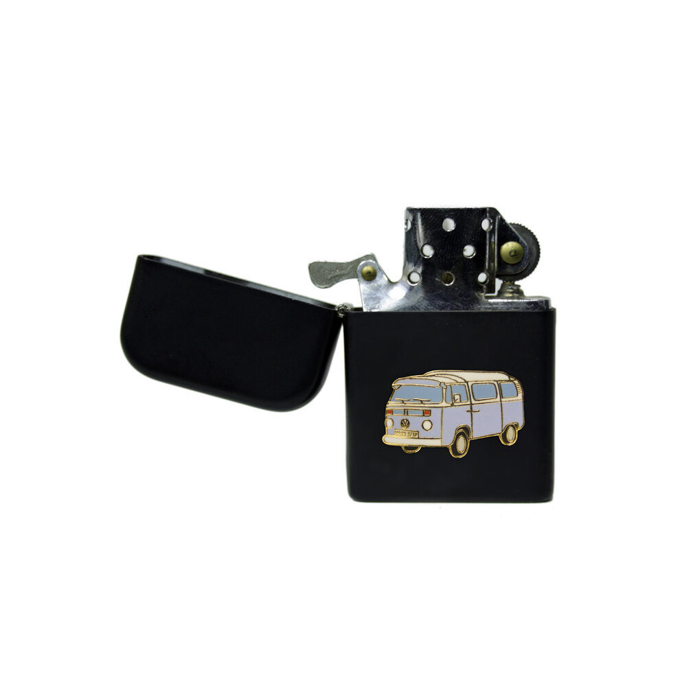 VW camper van matte black stormproof petrol lighter
