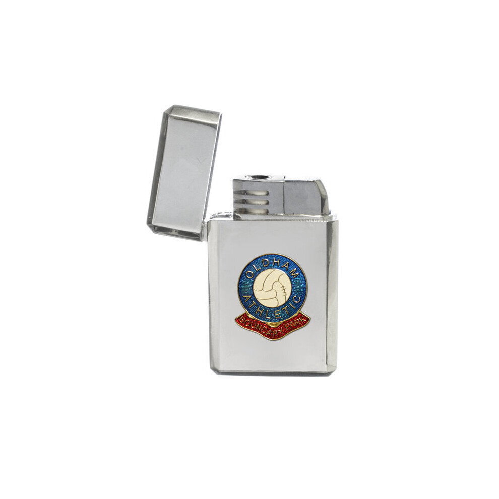 Knight Oldham Athletic Football Club Stormproof Gas Lighter