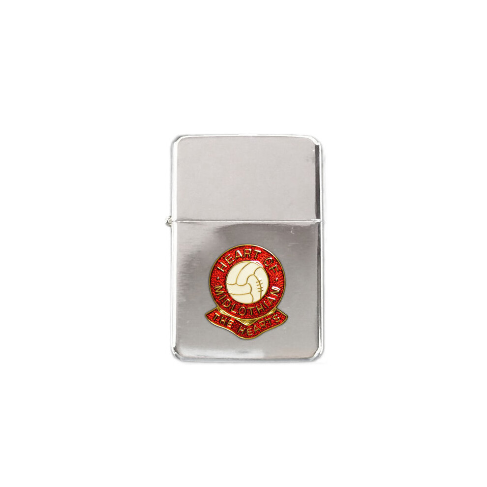 Knight Heart Of Midlothian Football Club Stormproof Petrol Lighter