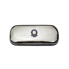 Ipswich Town football club polished chrome glasses case
