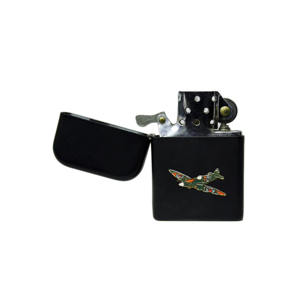 Knight Black Spifire Matte Stormproof Petrol Lighter