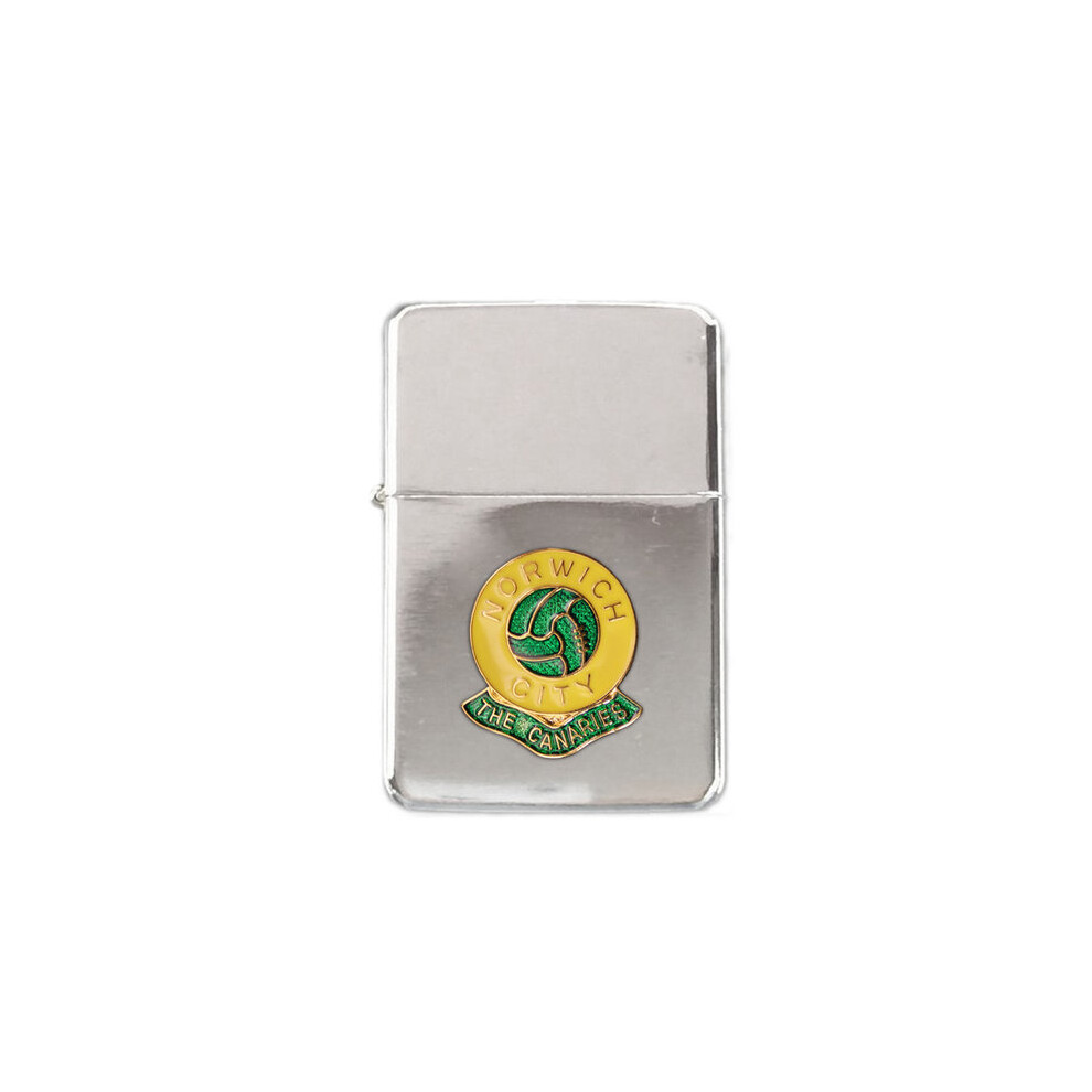 Knight Norwich City Football Club Stormproof Petrol Lighter