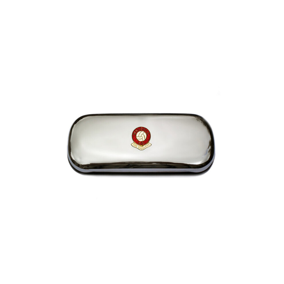 Knight Walsall Football Club Polished Chrome Glasses Case