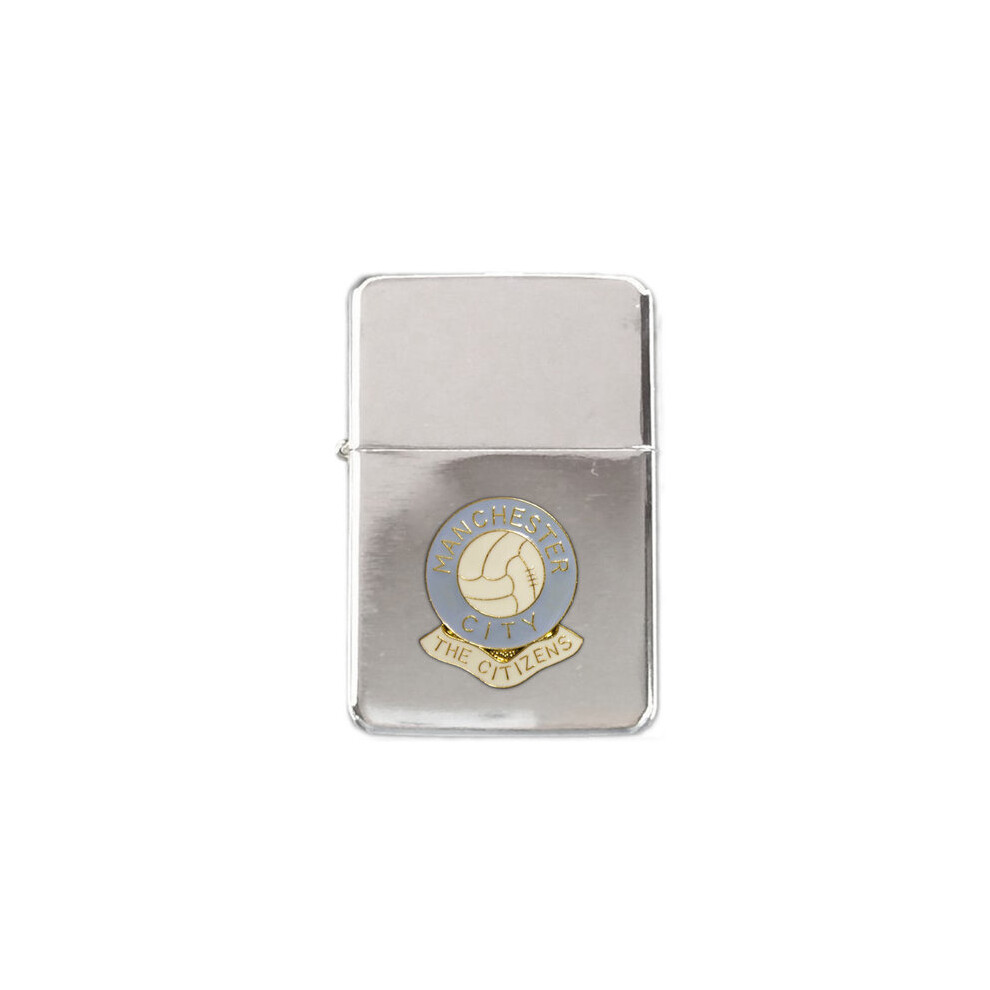 Knight Manchester City Football Club Stormproof Petrol Lighter