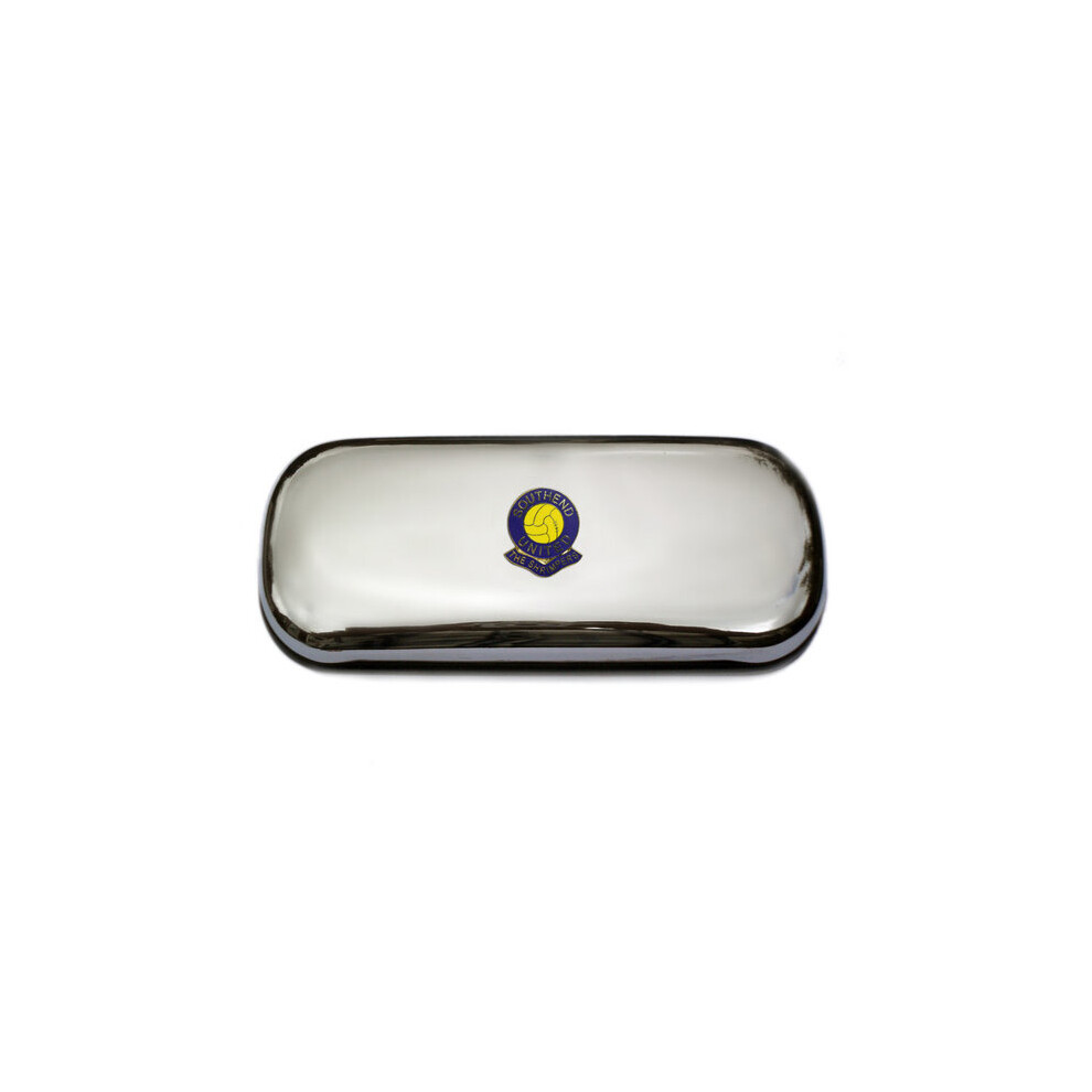 Knight Southend United Football Club Polished Chrome Glasses Case