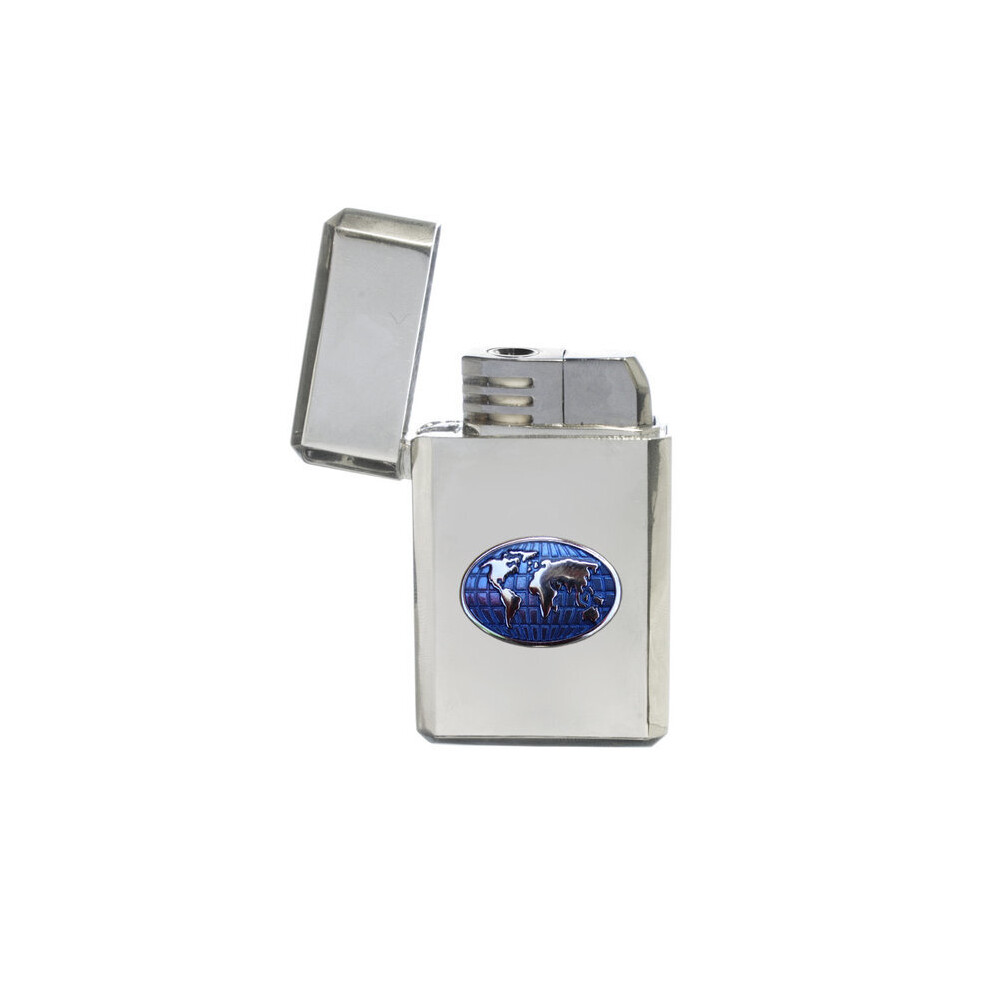 Knight World Map Stormproof Gas Lighter