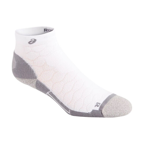 Asics (2-5) Asics Road Running Quarter Length Performance Sock - White - 1 Pair
