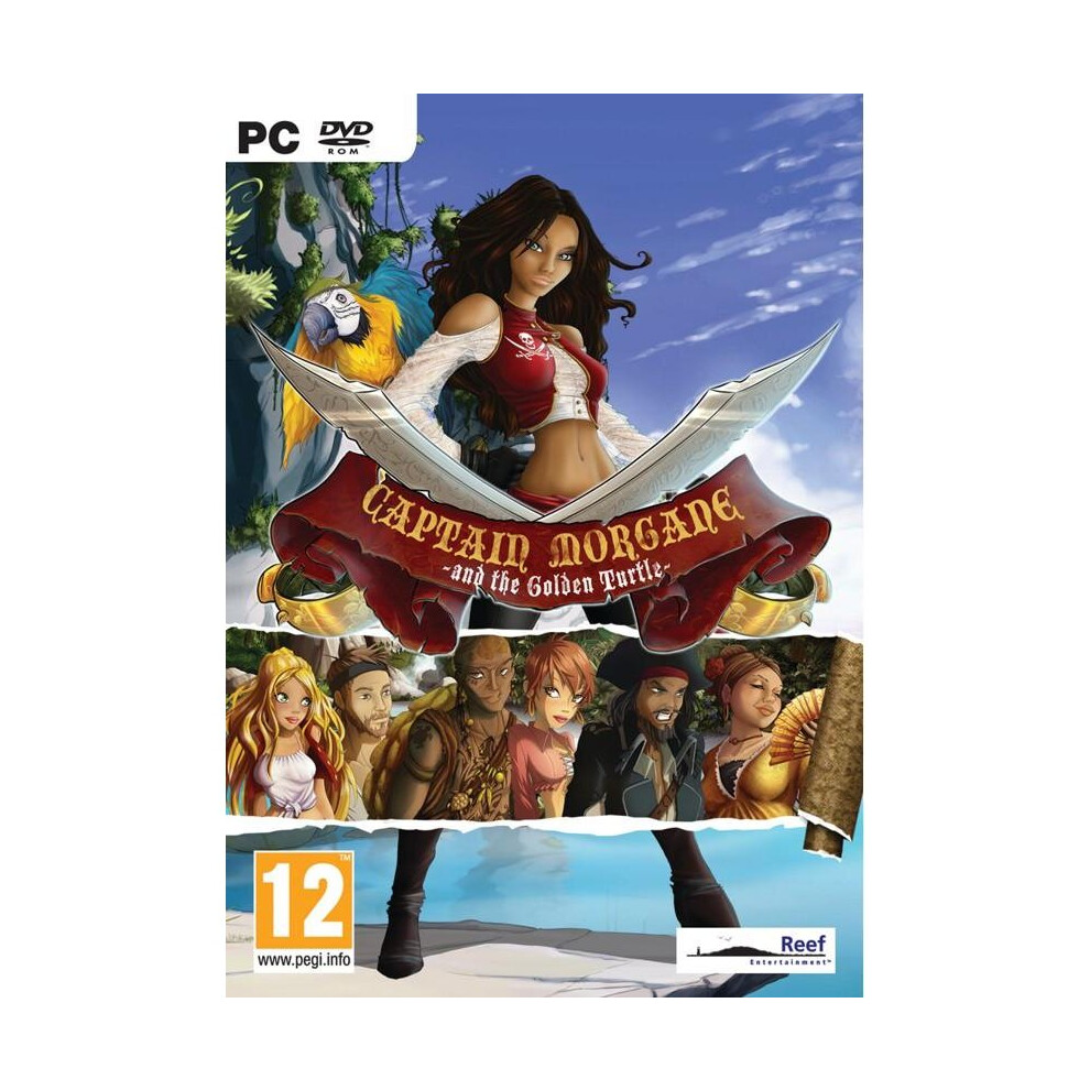Captain Morgane And The Turtle [English] For Windows Pc Video Game Golden 5060112430671