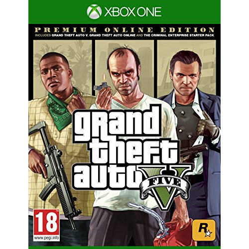 Grand Theft Auto V 5 - Premium Edition for Microsoft Xbox One Video Game