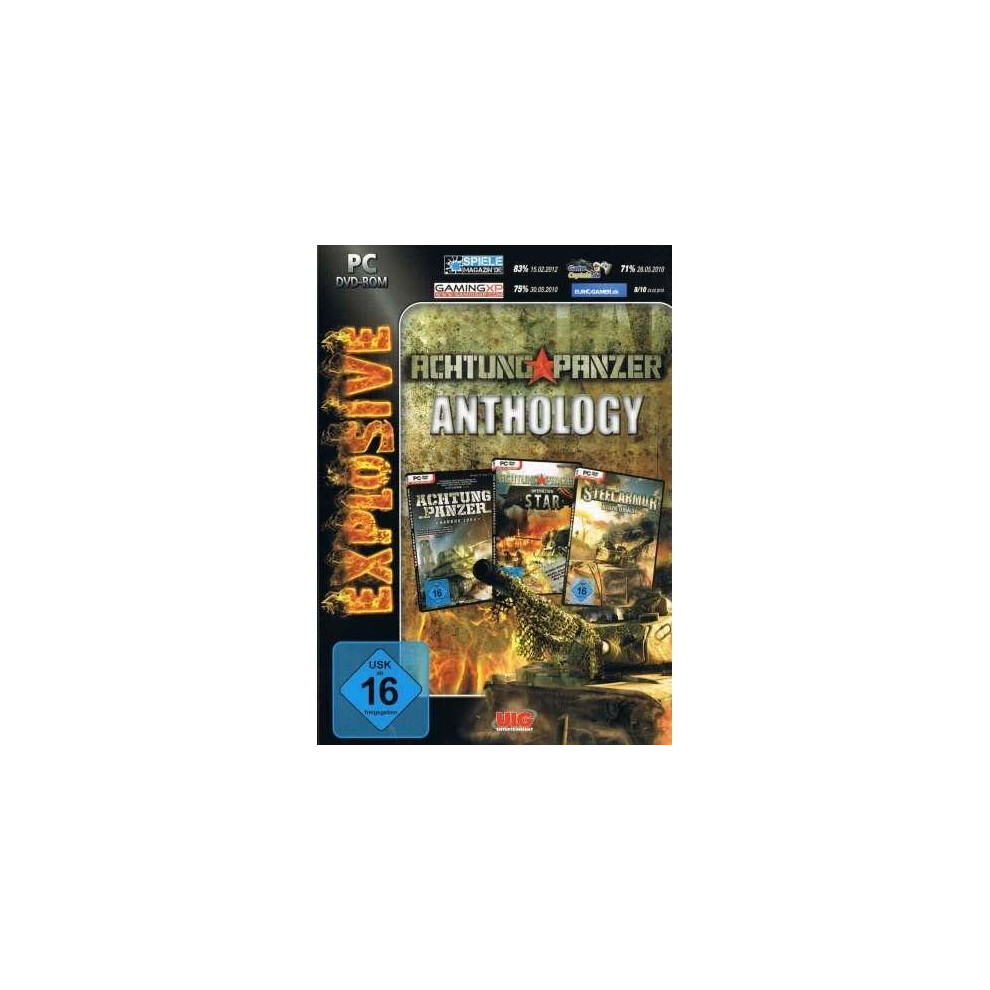 Achtung Panzer Anthology For Windows Pc Video Game 4020636230769