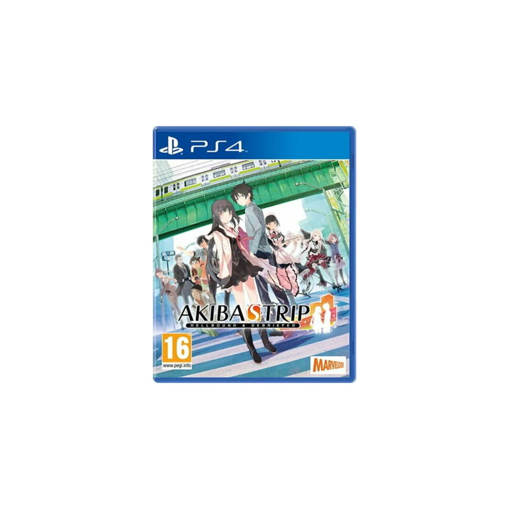 Akiba's Trip: Hellbound & Debriefed For Sony Playstation 4 Ps4 Video Game 5060540770950