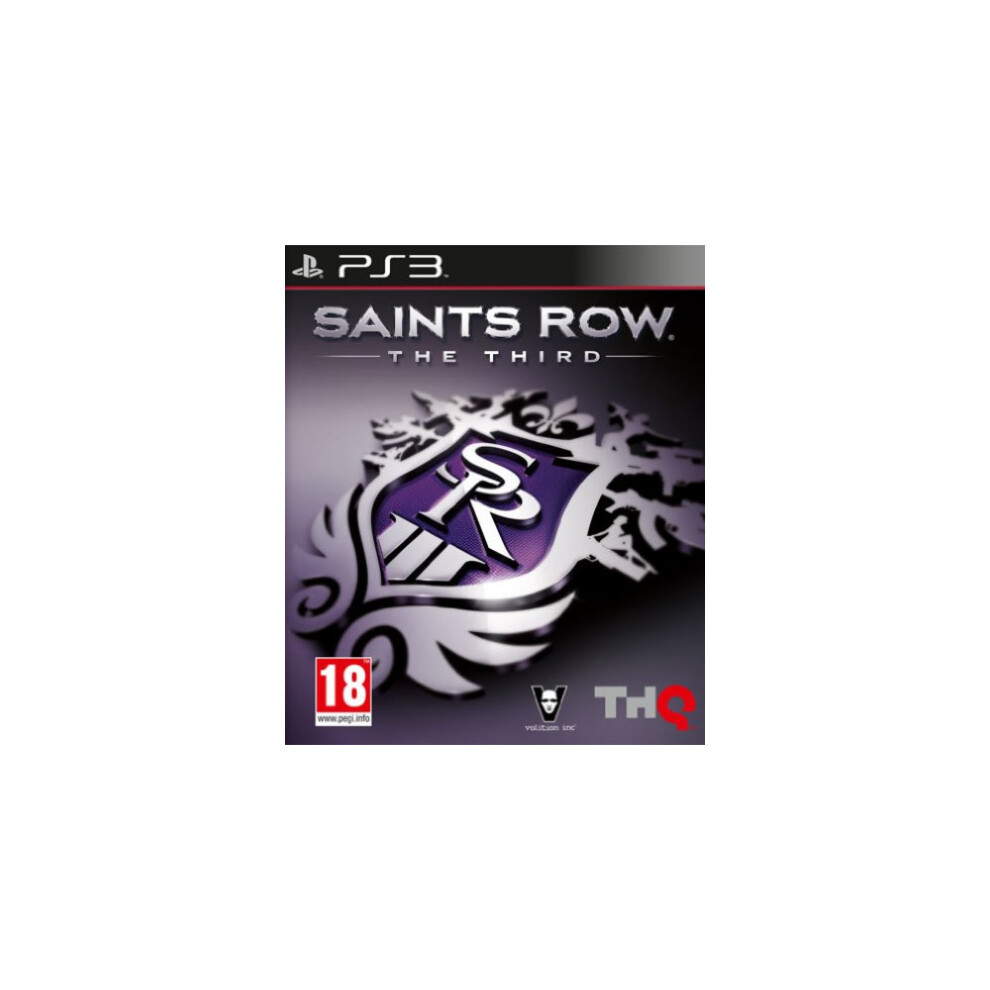 Thq Saints Row: The Third Italian Box - Multi Lang In Game Ps3 For Sony Playstation 3 Ps3 Video Game