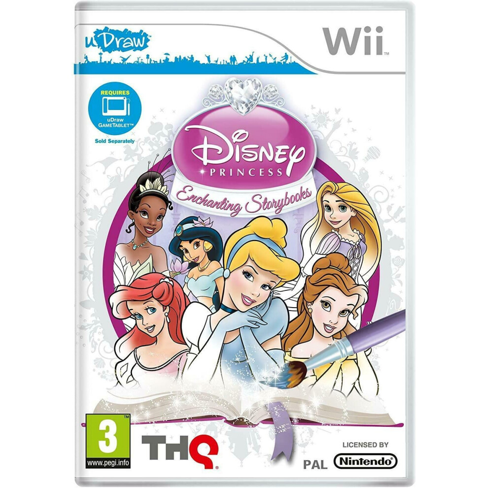 Disney Princess Enchanting Storybooks - Udraw For Nintendo Wii Video Game 4005209149761